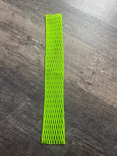 Jimalax Neon Green Lacrosse Mesh – New Never Strung