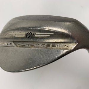 Titleist Vokey SM8 Raw Lob Wedge LW 60* 8 Bounce M-Grind Wedge Steel Mens RH