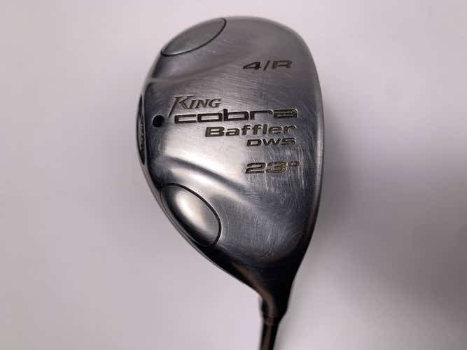 Cobra Baffler DWS 2008 4 Hybrid 23* Aldila NV-HL 65 65g Stiff RH Midsize Grip