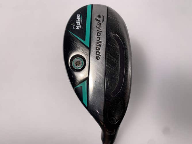 TaylorMade GAPR HI 4 Hybrid 22* KBS Hybrid 80g Extra Stiff Graphite Mens RH