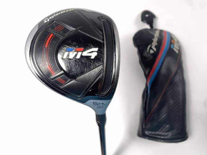 TaylorMade M4 5HL Fairway Wood 21* Fujikura Atmos 5R Red Regular RH