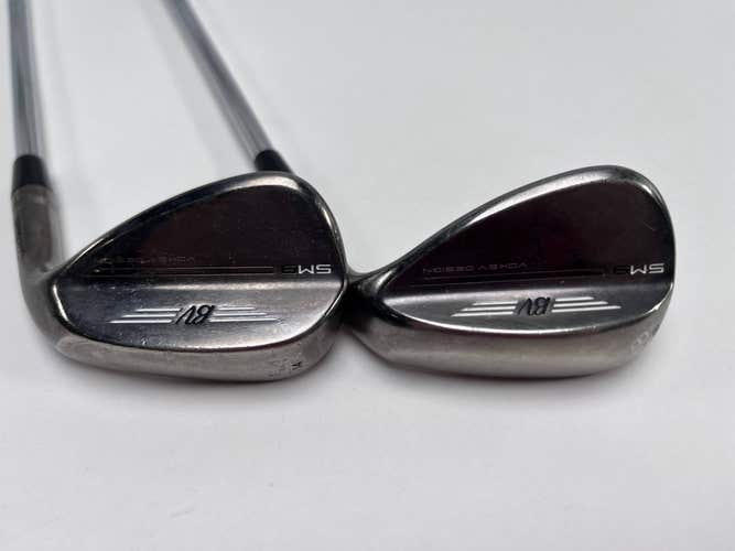 Titleist Vokey SM9 Brushed Steel Wedge Set 54* 14 | 58* 8 Wedge Steel Mens RH