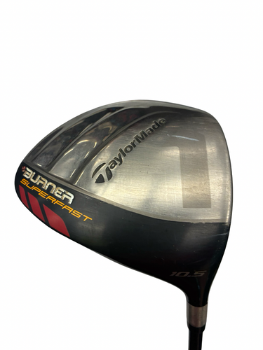 Used Taylormade BURNER SUPERFAST 10.5 Mens Driver RH 10.5 Degree 11682-S000136379