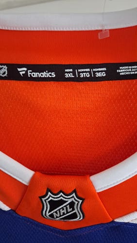 Orange XXXL Men's Jersey (New) Edmonton Oilers