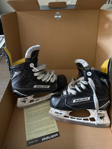 2016 Bauer Supreme S160 Hockey Skates - Youth 10 (Used)