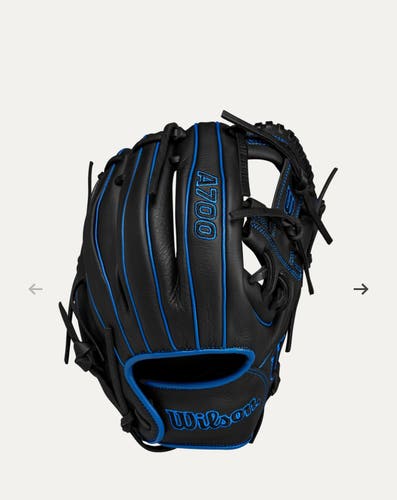 2025 Wilson A700 RH Infield Baseball Glove PF 11.25" (New)