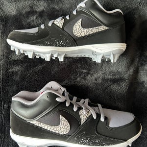 Men's Size M 11 (W 12.5) Jordan Stadium 90 Cement Cleats (New)