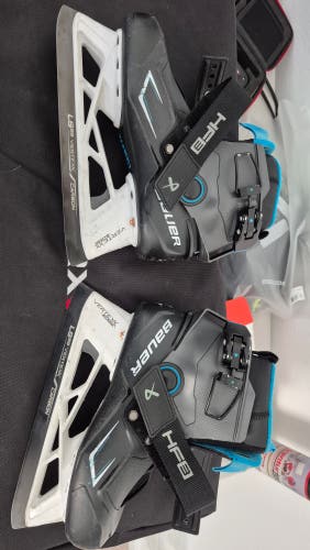 2025 Bauer Konekt HF3 Hockey Goalie Skates Regular Width Size 1 (Used)