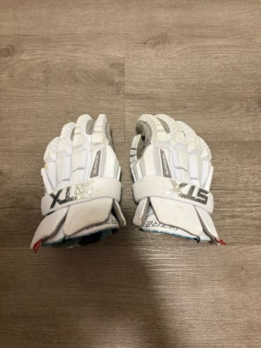 STX Surgeon RZR2 Lacrosse Gloves (Used)