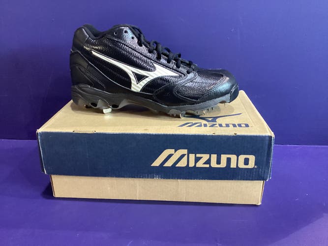 Black Men's Size M 8.0 (W 9.0) Adult Mizuno Metal (New)