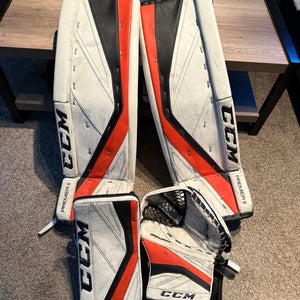 Used 34" Regular CCM Premier II Pro Goalie Full Set Pro Stock