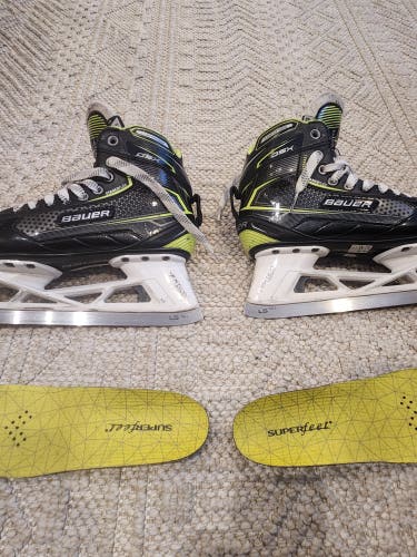 2021 Bauer GSX Hockey Goalie Skates Regular Width 6.5