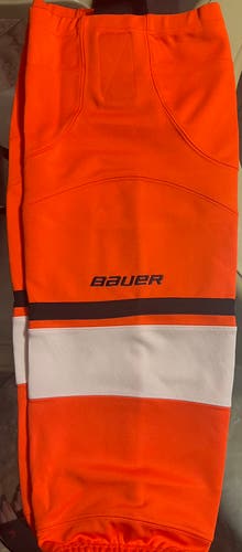 Flyers Orange Senior S/M Bauer Socks (New)