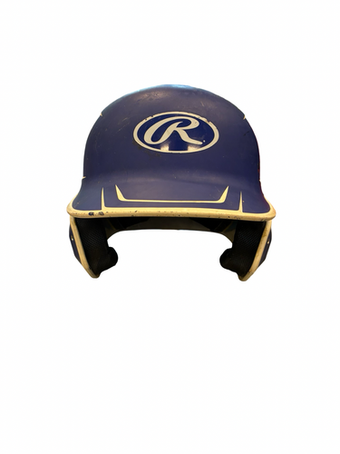 Used Rawlings HELMET Batting Helmet No Mask Royal Blue M/L 11682-S000135777
