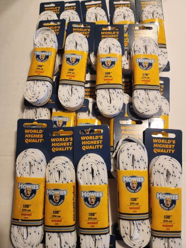 Howies Laces WAXED 108" - SELLING WHOLE BATCH ONLY