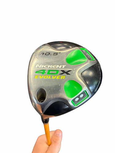 Used Nickent 4DX EVOLVER Mens Driver LH 10.5 Degree 11682-S000136055