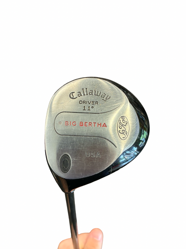 Used Callaway BIG BERTHA S2H2 Mens Driver LH 11.0 Degree 11682-S000136077