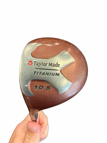 Used Taylormade TITANIUM Mens Driver LH 10.5 Degree 11682-S000136086
