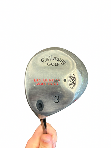 Used Callaway BIG BERTHA WARBIRD Mens Fairway Wood LH 3 Wood 11682-S000136088
