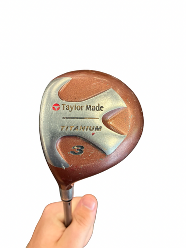 Used Taylormade TITANIUM Mens Fairway Wood LH 3 Wood 11682-S000136087