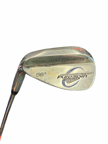 Used PURE SPIN Golf Wedge Mens LH 56 Degree 11682-S000136114