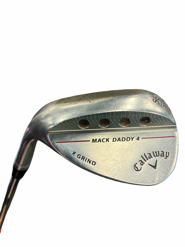 Used Callaway MACK DADDY 4  58/12 Golf Wedge Mens LH 58 Degree 11682-S000136109