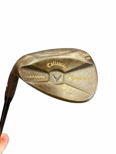 Used Callaway JAWS X SERIES Golf Wedge Mens LH 56 Degree 11682-S000136110