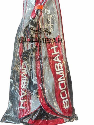 Used BoomBah CATCHERS BAG BB/SB Player Wheeled Bag Red 11682-S000136292