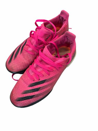 Used Adidas Soccer Indoor Shoes Pink Junior 04 11682-S000136276
