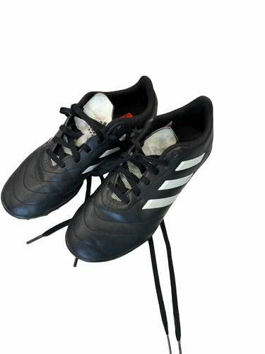 Used Adidas Soccer Indoor Shoes Black Junior 04 11682-S000136278