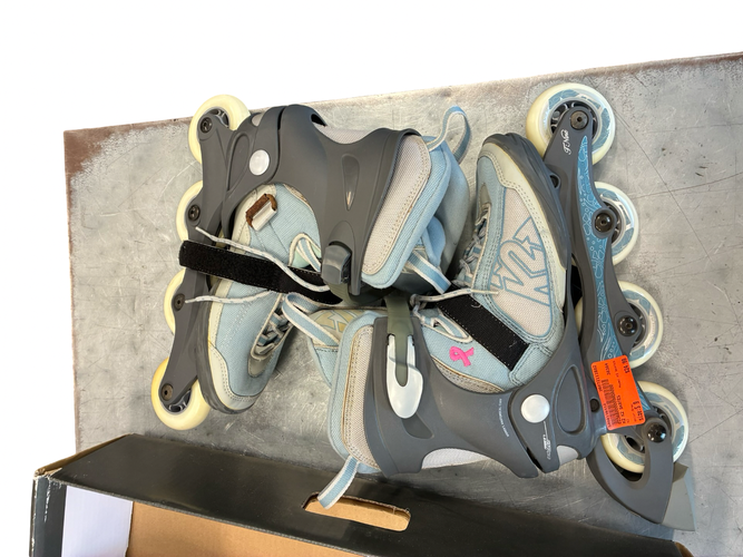 Used K2 K2 SKATES Senior Rec Fitness Skates Grey Senior 9 11682-S000136312