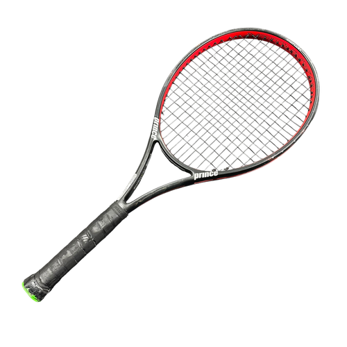 Used Prince WARRIOR 107T Adult Tennis Racquet Black Unknown 11375-S000380335