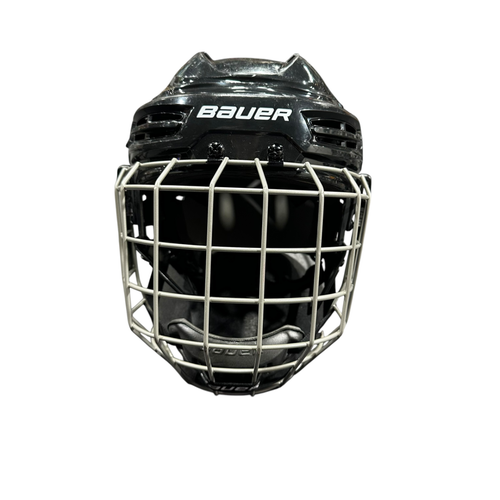 Used Bauer IMS 5 0 Helmet Cage Combo Black LG 11375-S000380288