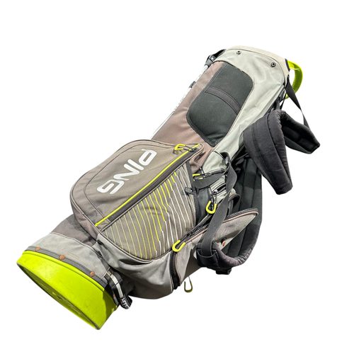 Used Ping RAINBOW DUNE Mens Stand Bag Green 11375-C000380300