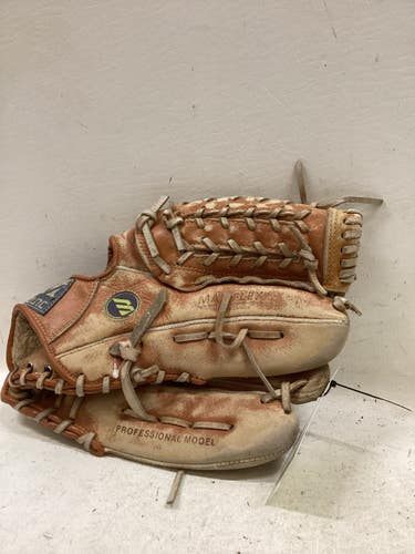 Used Mizuno PROFESSIONAL MODEL BB/SB Glove RH Throw Brown 13" 11725-S000503761
