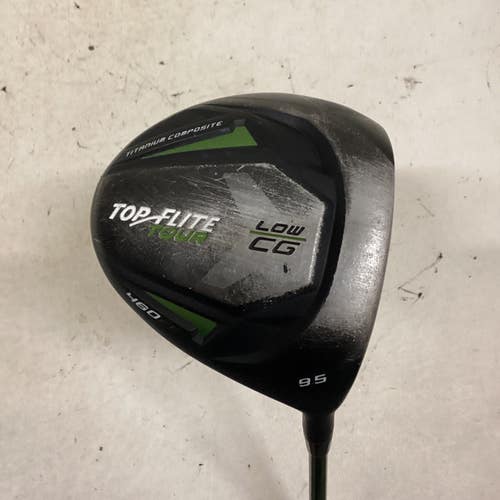 Used Top Flite TOUR LOW CG 460CC Mens Driver RH 9.5 Degree 11725-S000505166