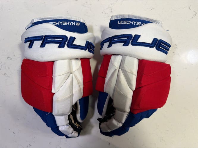 True Catalyst 9x Gloves 14" New York Rangers Prostock (Used)