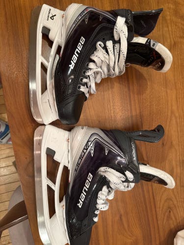 Black/Gray Bauer Vapor XLTX Pro Hockey Skates 8 (New)