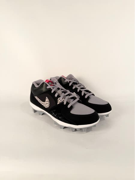 Nike Air Jordan Stadium 90 Low TD Black Cement Football  display picture 1