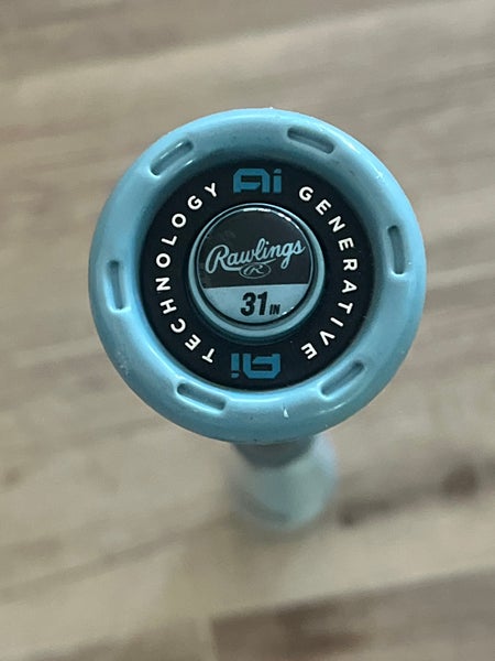 2025 Rawlings Clout AI Alloy BBCOR Certified Bat (-3) 28 oz 31" (Used)