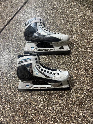 2025 True TF Custom Pro Hockey Goalie Skates Wide Width 12 (Used)