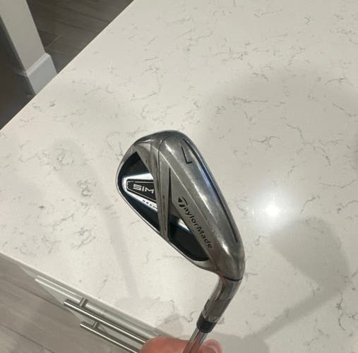 Men's TaylorMade Sim2 Max 7 Iron Right Handed Stiff Flex Steel Shaft (Used)