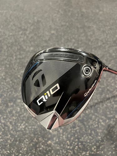 TaylorMade Qi10 Right Handed Driver 9 Degrees Fujikara TR Ventus Blue Stiff