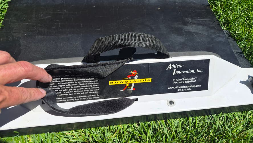 Powerslide Hockey Slide Board by Athletic Innovation with Booties & Carry Bag