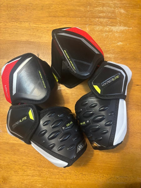 Senior Large Bauer Vapor Hyperlite Elbow Pads Pro Stock (Used)