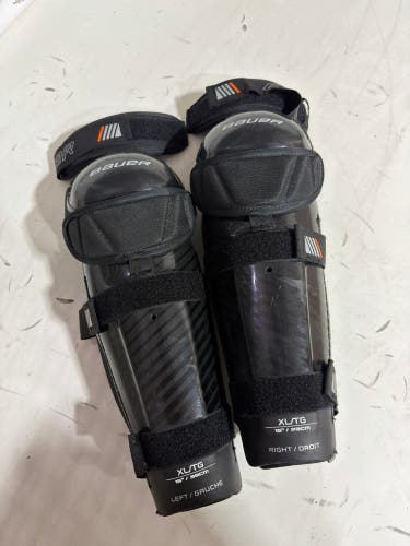 Senior Bauer Performance 15" Shin Pads (Used)