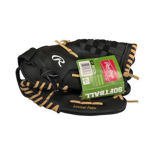 Used Rawlings RSB SOFTBALL SERIES BB/SB Glove RH Throw Black 13" 11859-S000032414