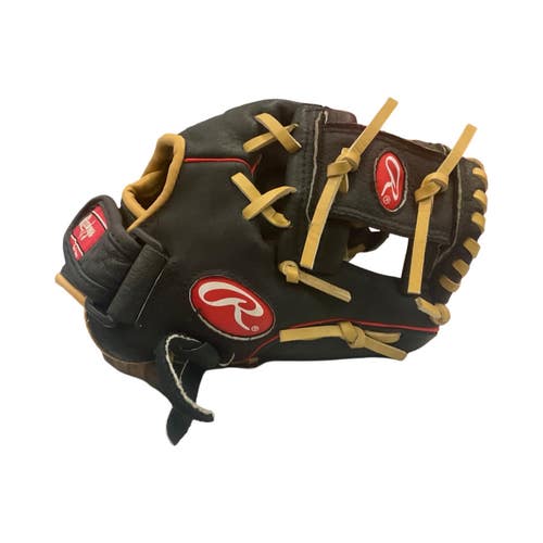 Used Rawlings HIGHLIGHT SERIES BB/SB Glove RH Throw Black 10 1/2" 11859-S000032287