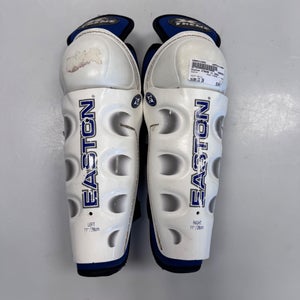 Used Easton XTREME 11 INCH Junior Shin Guards White 11" 11860-S000312882