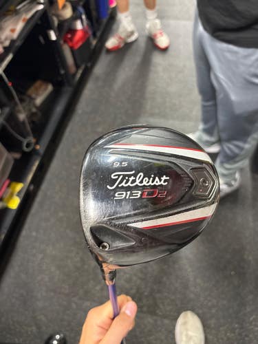 Used Titleist 913 D2 Mens Driver RH 9.5 Degree 11337-S000492498